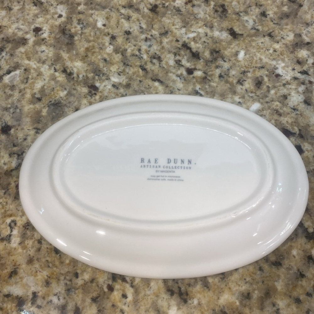 Rae Dunn Nibble Appetizer Plate - Picture 3 of 5